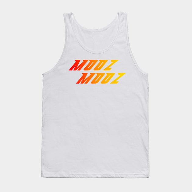 &#39;MOOZ MOOZ&#39; Typography Design Tank Top by StylishTayla